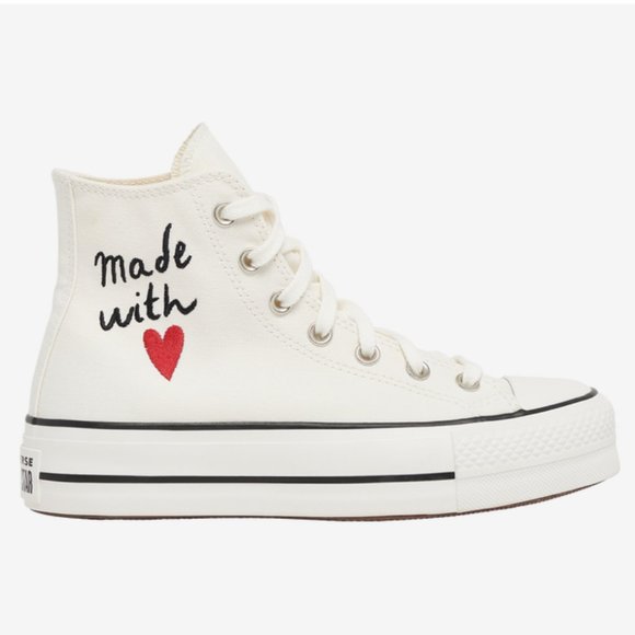 Converse Shoes | New Converse All Star Hi Platform Made With Love | Poshmark